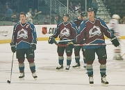 Warm Up der Colorado Avalanche