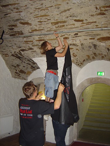 Banneraufhängung