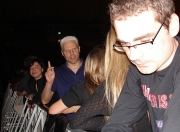 Paul as special guest at front row